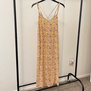 Pre-loved! GAP Yellow Floral SPRING Dress!